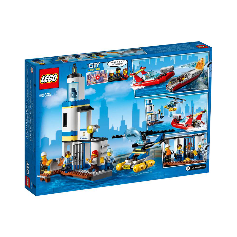 Lego Policías Y Bomberos Misión En La Costa 2