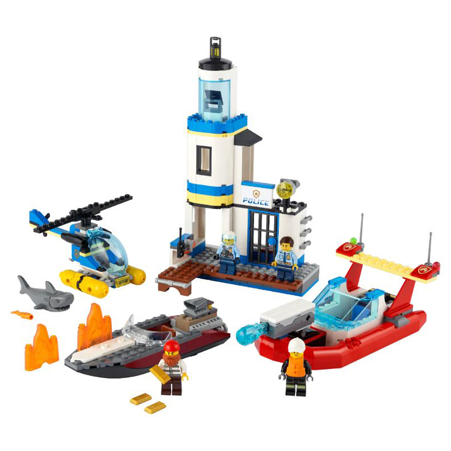 Lego Policías Y Bomberos Misión En La Costa 3