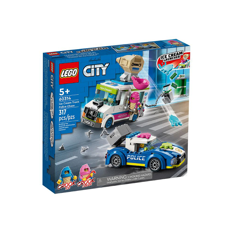 Lego City: Persecución Policiaca Del Camión De Los Helados  1