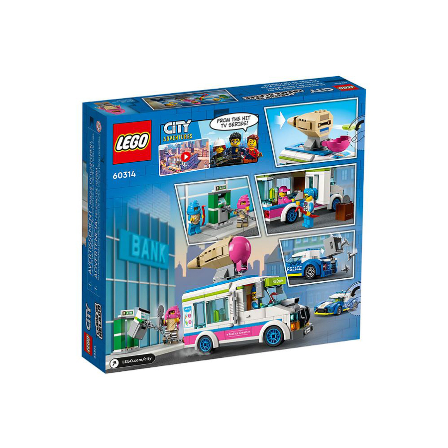 Lego City: Persecución Policiaca Del Camión De Los Helados  2
