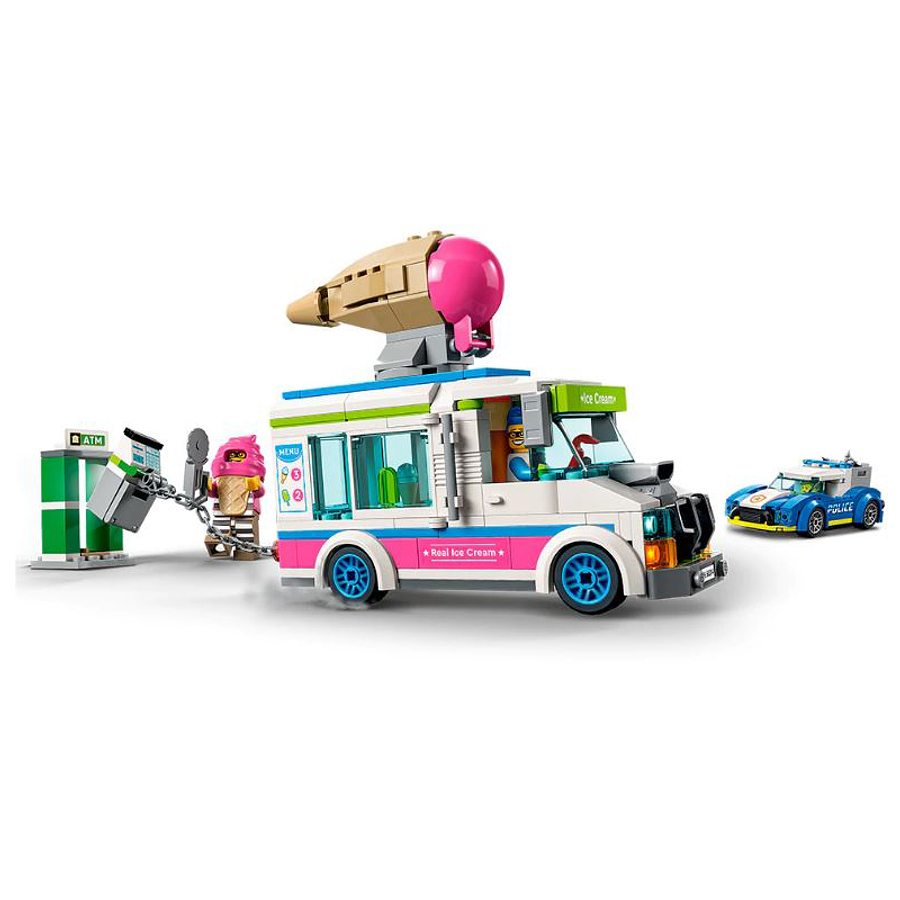 Lego City: Persecución Policiaca Del Camión De Los Helados  3