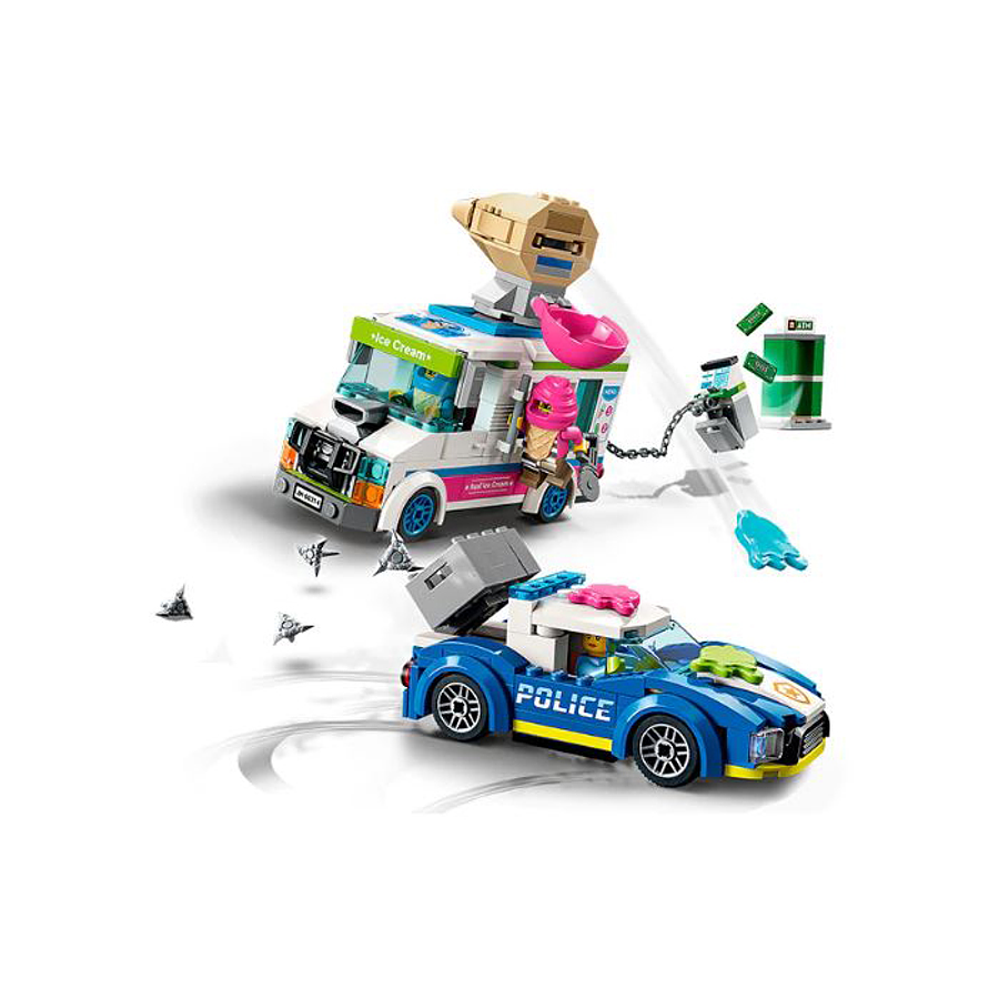 Lego City: Persecución Policiaca Del Camión De Los Helados  5