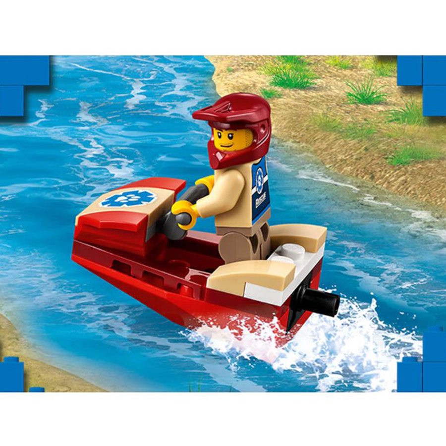 Lego Rescate De La Fauna Salvaje Auto Todo Terreno  6