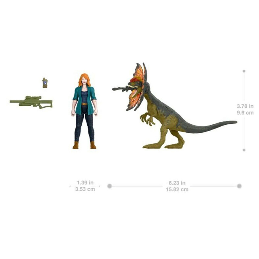 Jurassic World Dominion Claire Y Dilophosaurus  6