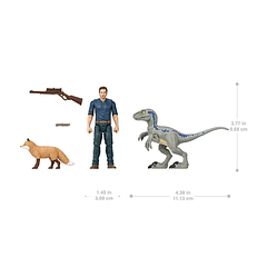 Jurassic World Owen Y Velociraptor