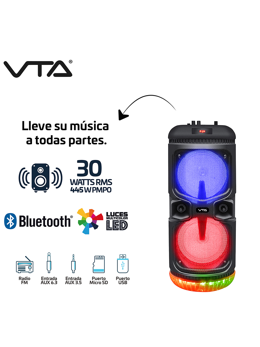 Amplificador Recargable VTA-82547 4