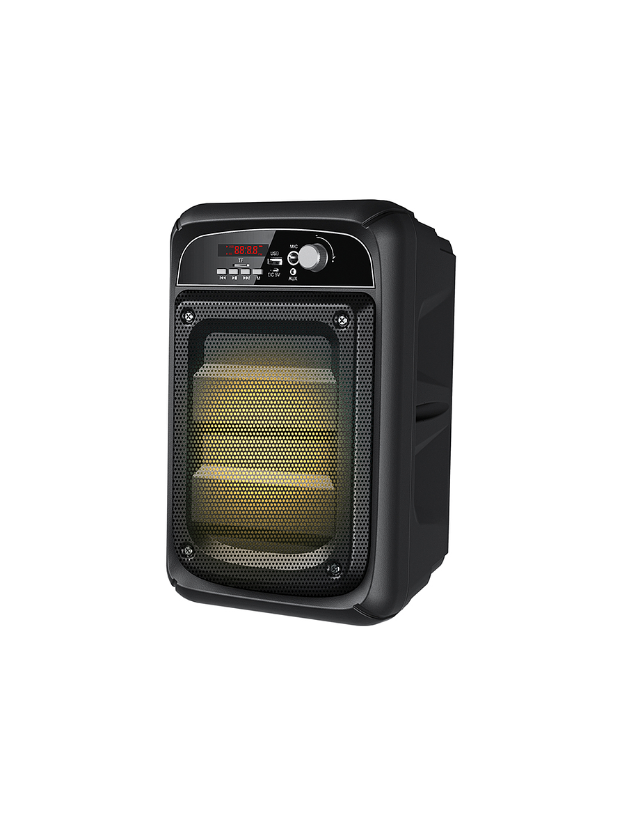 Parlante Recargable Con Micrófono Alámbrico VTA-82444 4