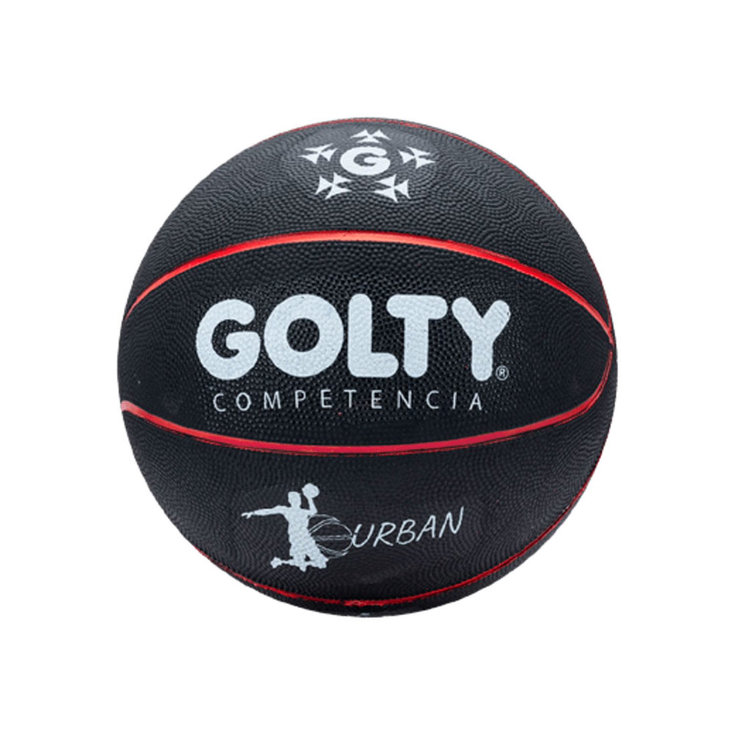 Balón Baloncesto # 7 Golty Urban Negro