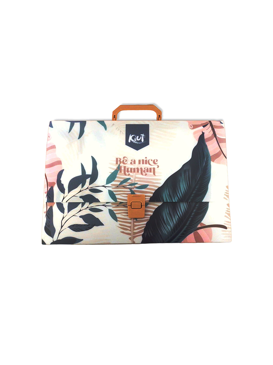 Archivador Fuelle Plástico Kiut  1