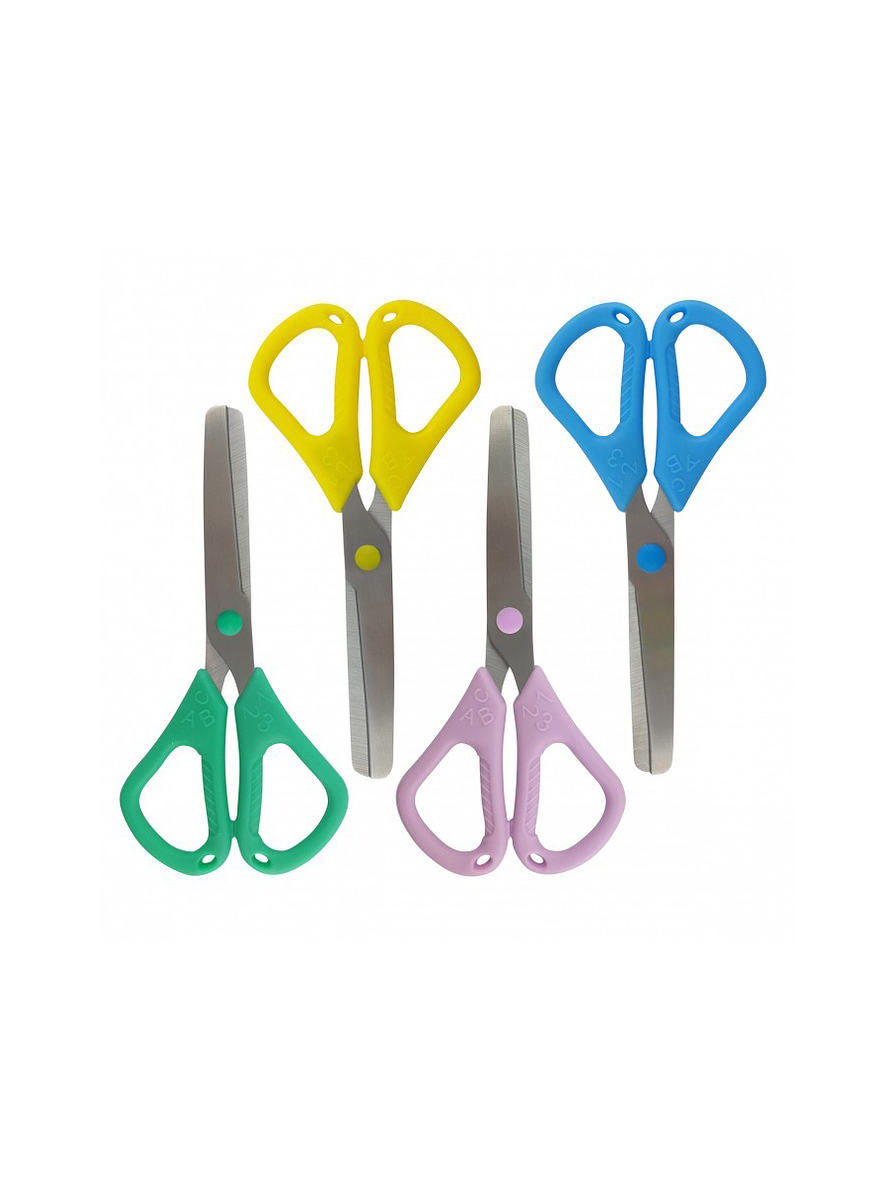 Tijera Escolar ABC Blíster  1