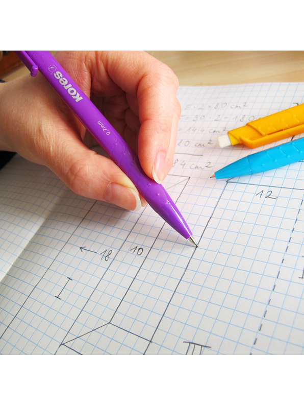 Portaminas Triangular M1 0.7mm Fancy  2