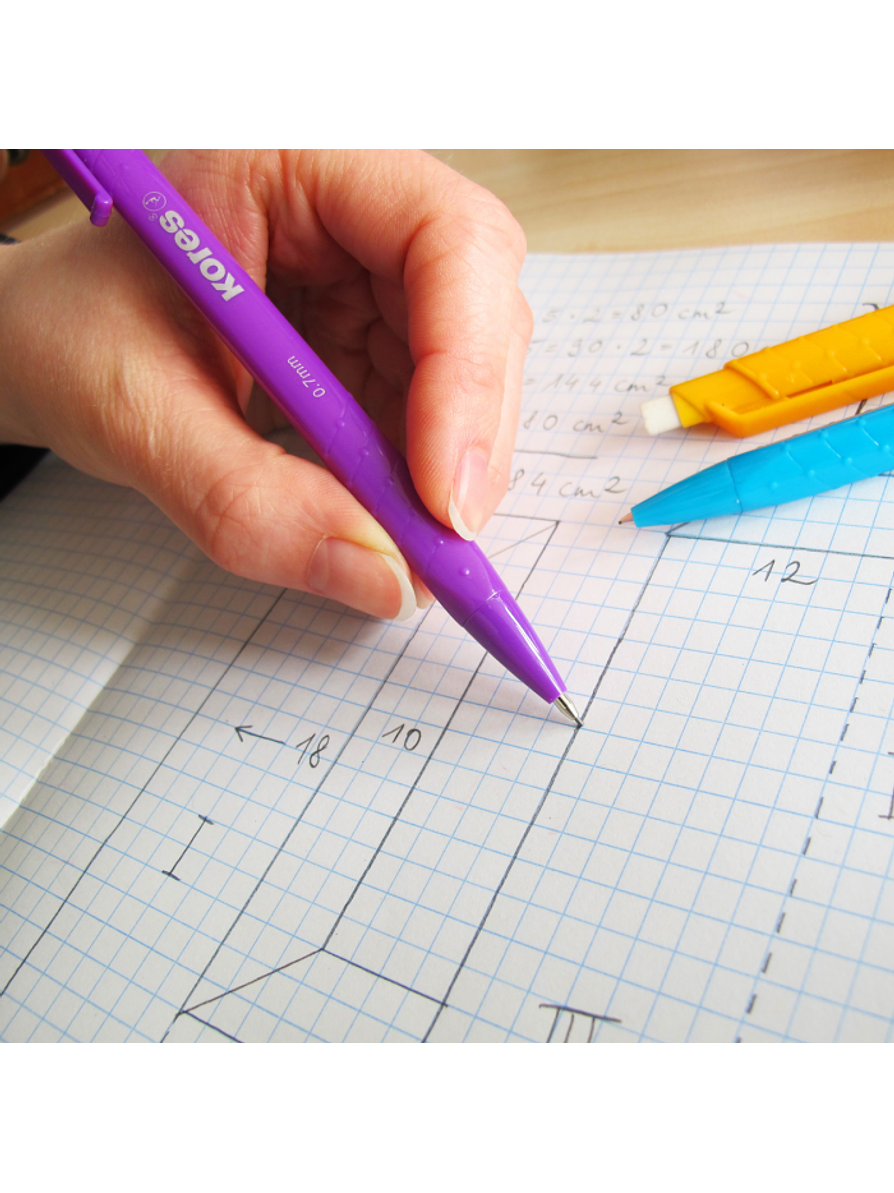 Portaminas Triangular M1 0.7mm Fancy  2