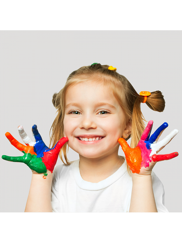 Pinturas Dedo Set 4 Botellas 150 Ml  3