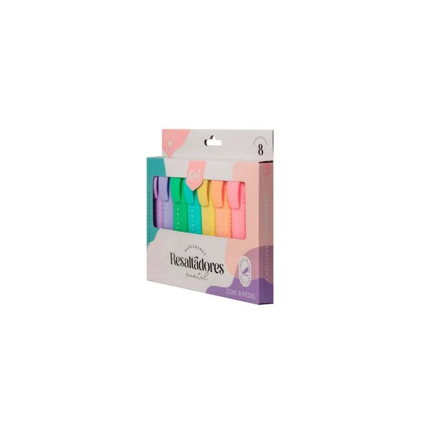 Resaltador Kiut Pastel X 8 Unidades 5