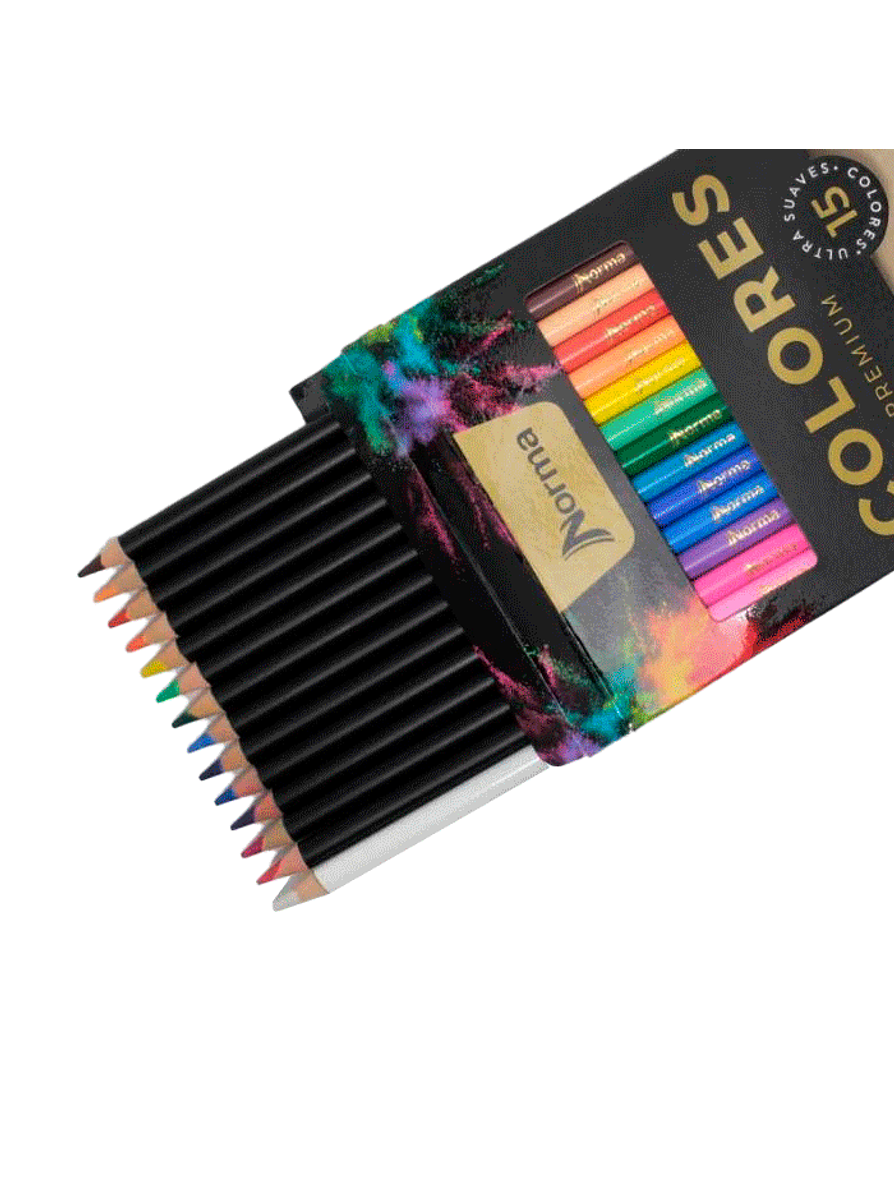Colores Norma Premium X 15 Unidades 5