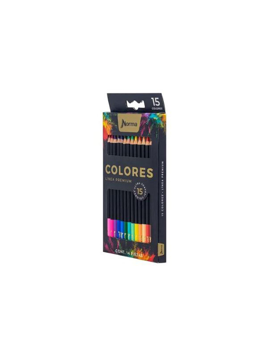 Colores Norma Premium X 15 Unidades 6