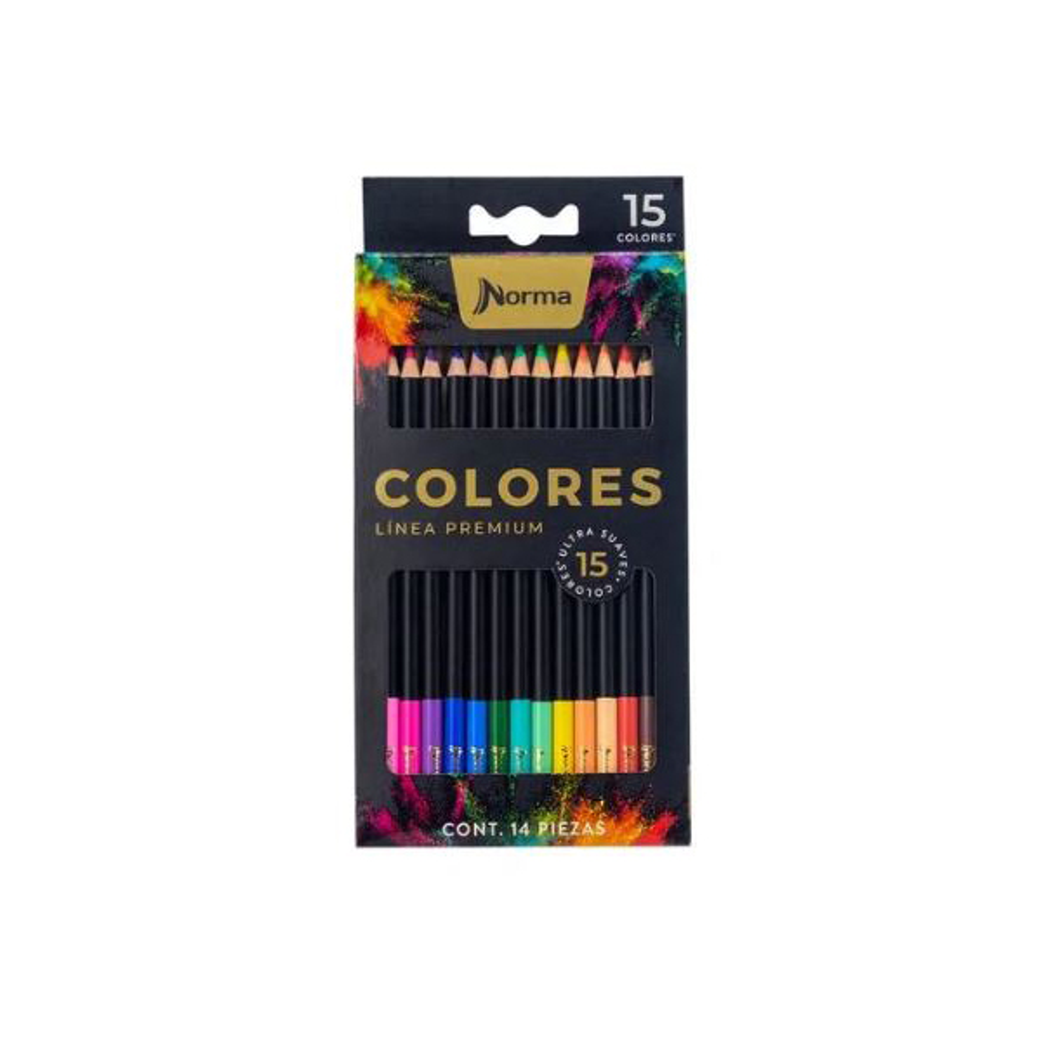 Colores Norma Premium X 15 Unidades 1