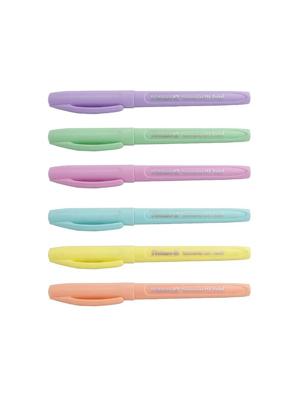 Resaltador Textmarker Pelikan Pastel 214 Punta Biselada  1