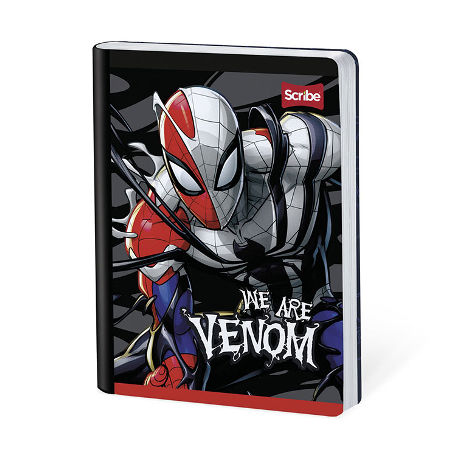 Cuaderno Cosido Spiderman Max 50 Hojas Cuadros  9