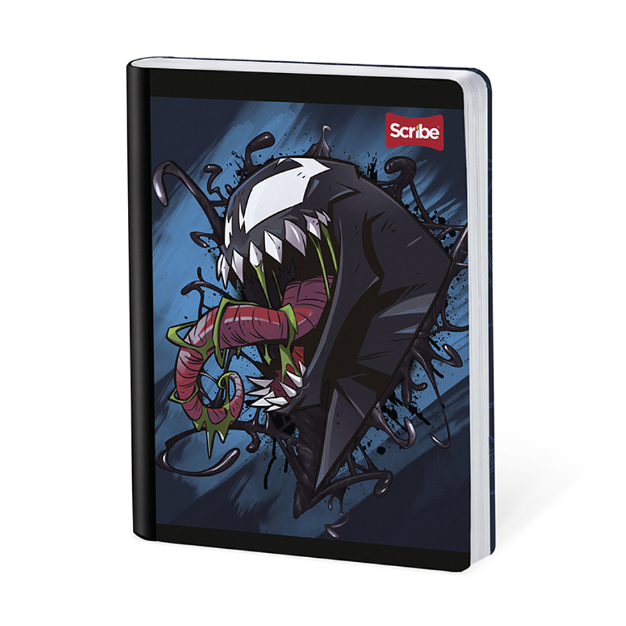 Cuaderno Cosido Spiderman Max 100 Hojas Cuadros  8