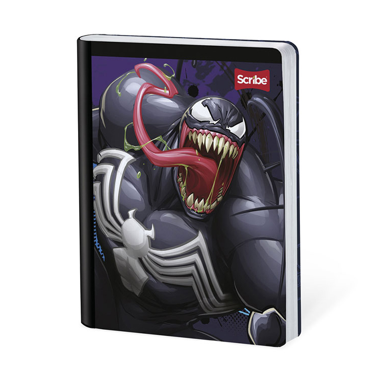 Cuaderno Cosido Spiderman Max 100 Hojas Cuadros