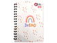 Cuaderno Argollado Qnota Femenino 100 Hojas Cuadros - Miniatura 6