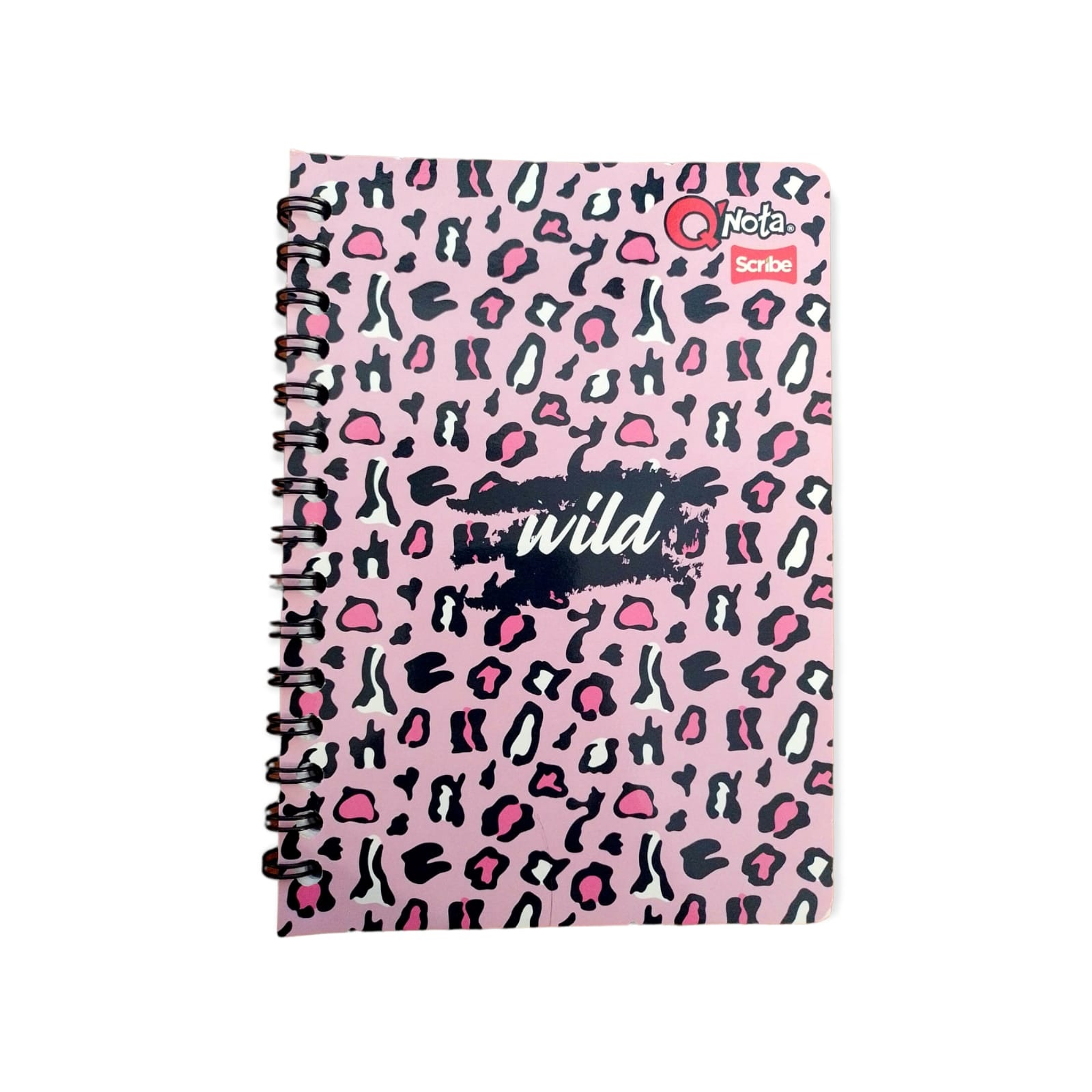 Cuaderno Argollado Qnota Femenino 100 Hojas Cuadros 5