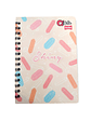 Cuaderno Argollado Qnota Femenino 100 Hojas Cuadros - Miniatura 8