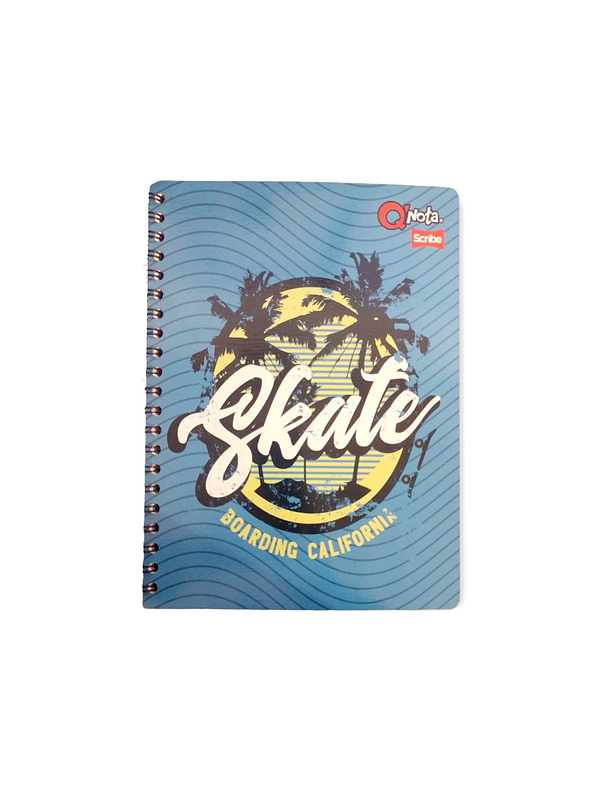 Cuaderno Catedratico Qnota Masculino 80 Hojas Cuadros 4