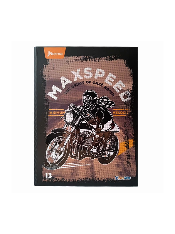 Cuaderno Cosido Pasta Dura X-Presarte 90 Hojas Cuadros Masculino 1