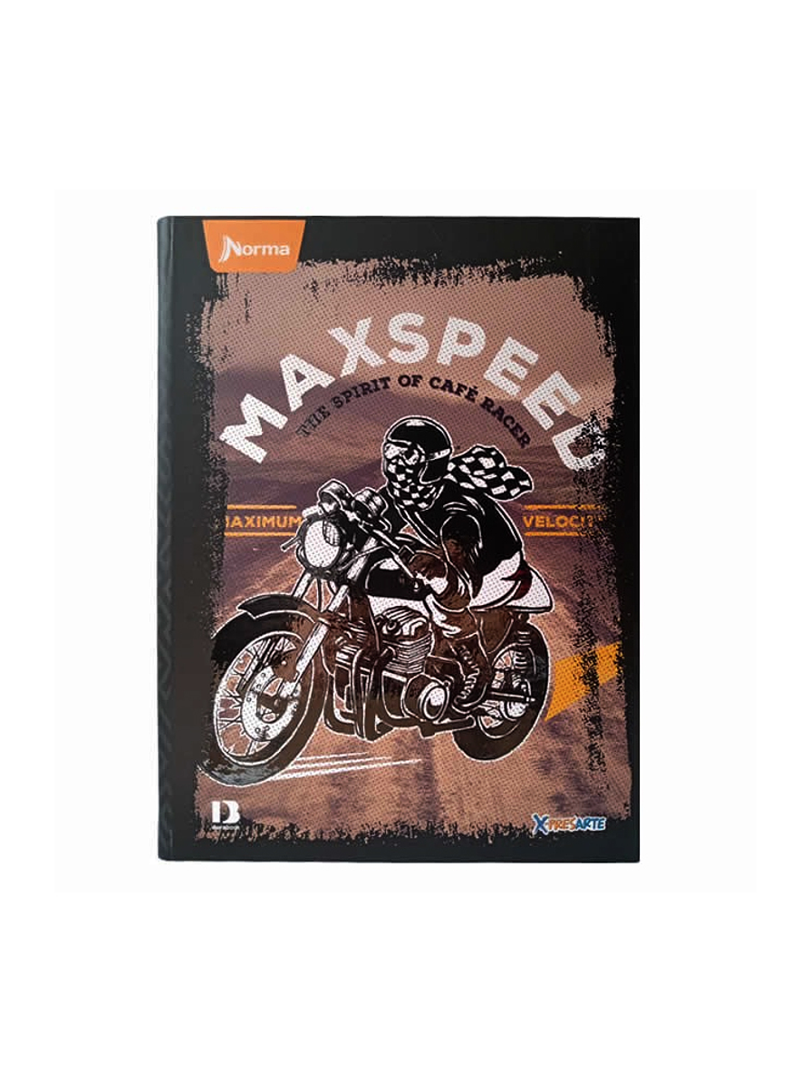 Cuaderno Cosido Pasta Dura X-Presarte 90 Hojas Cuadros Masculino 1