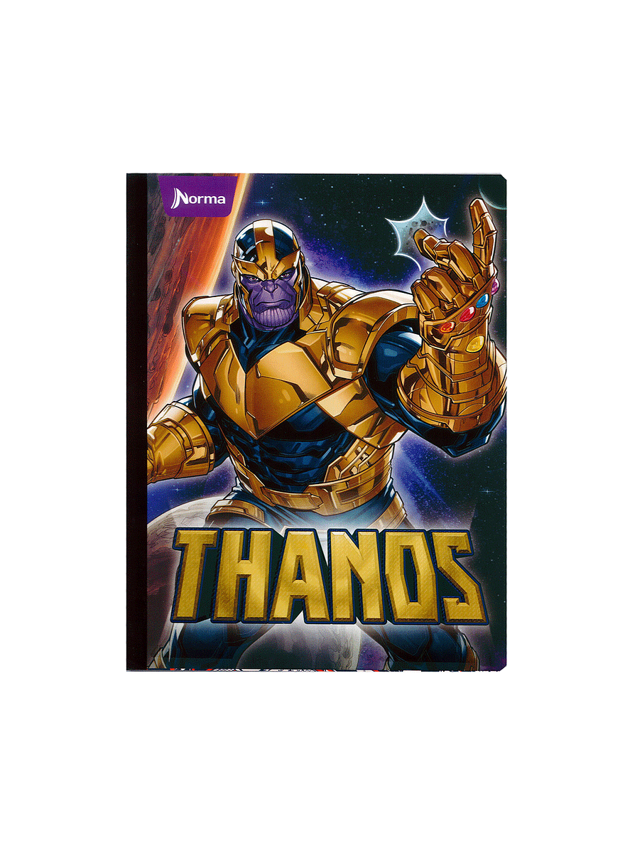Cuaderno Cosido Norma The Avengers 50 Hojas Cuadros  3