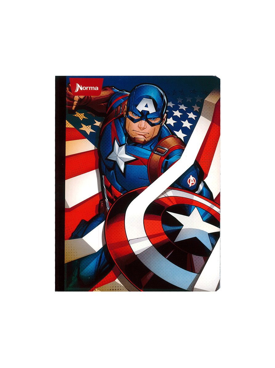 Cuaderno Cosido Norma The Avengers 50 Hojas Cuadros  1