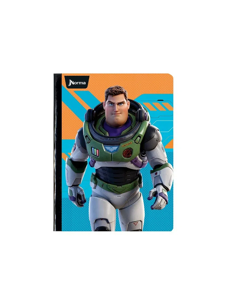 Cuaderno Cosido Norma Buzz Lightyear 50 Hojas Cuadros  1