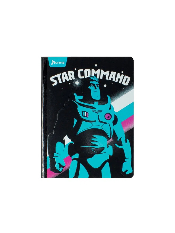 Cuaderno Cosido Norma Buzz Lightyear 50 Hojas Cuadros  2