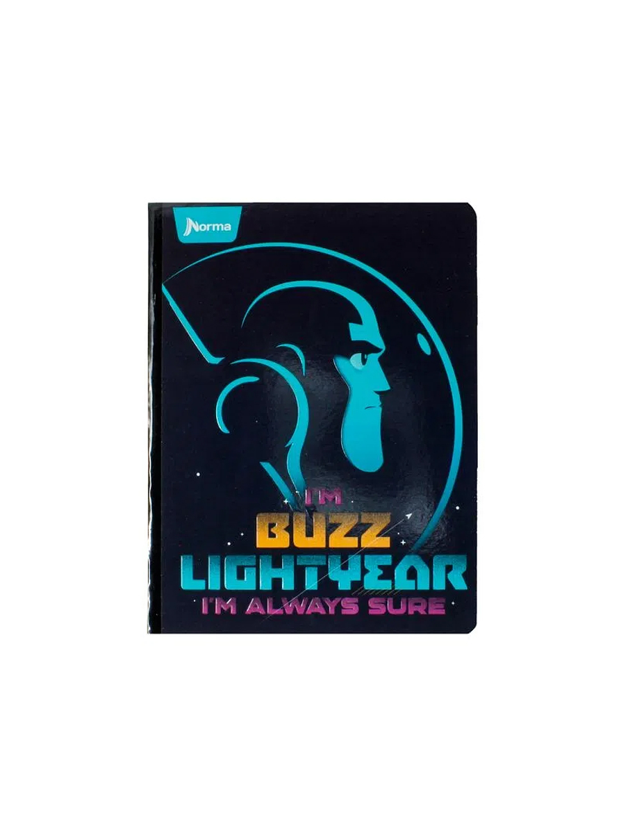 Cuaderno Cosido Norma Buzz Lightyear 50 Hojas Cuadros  3