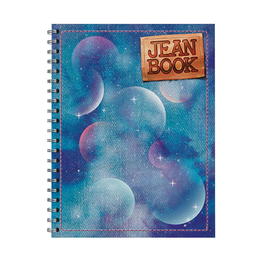 Cuaderno Argollado Pasta Dura Jean Book 1