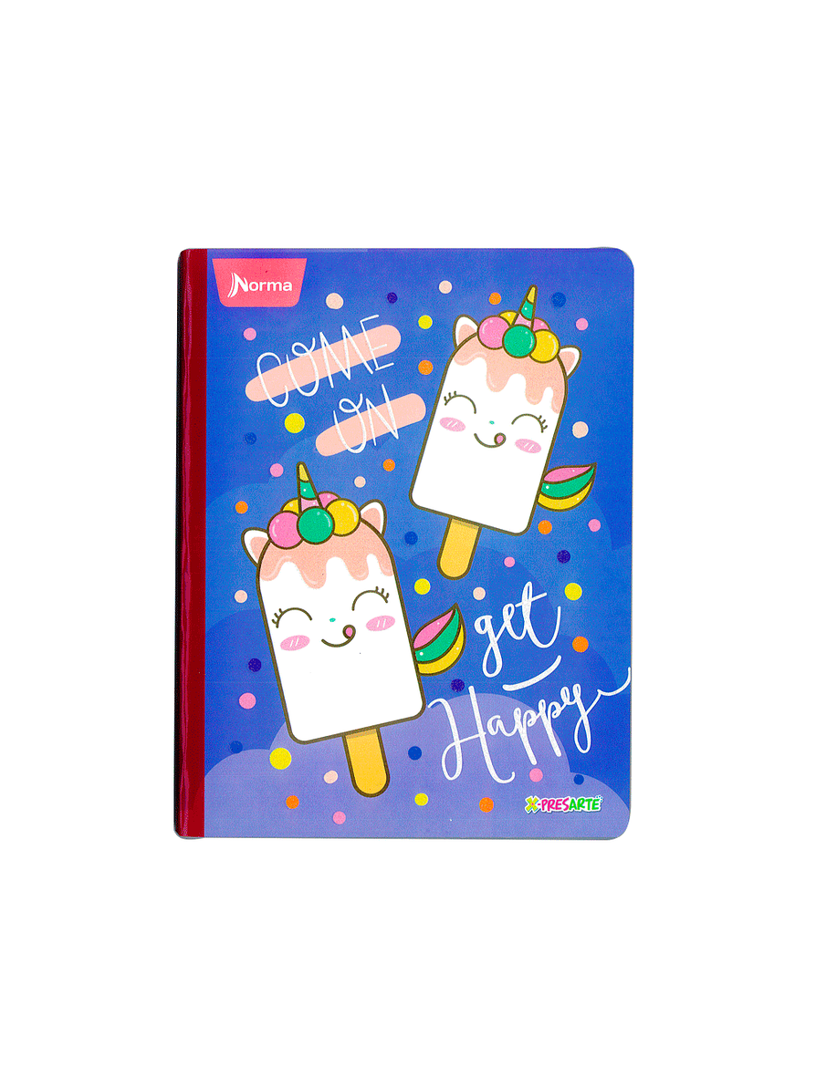 Cuaderno Cosido X-Presarte 100 Hojas Lineas Femenino  5