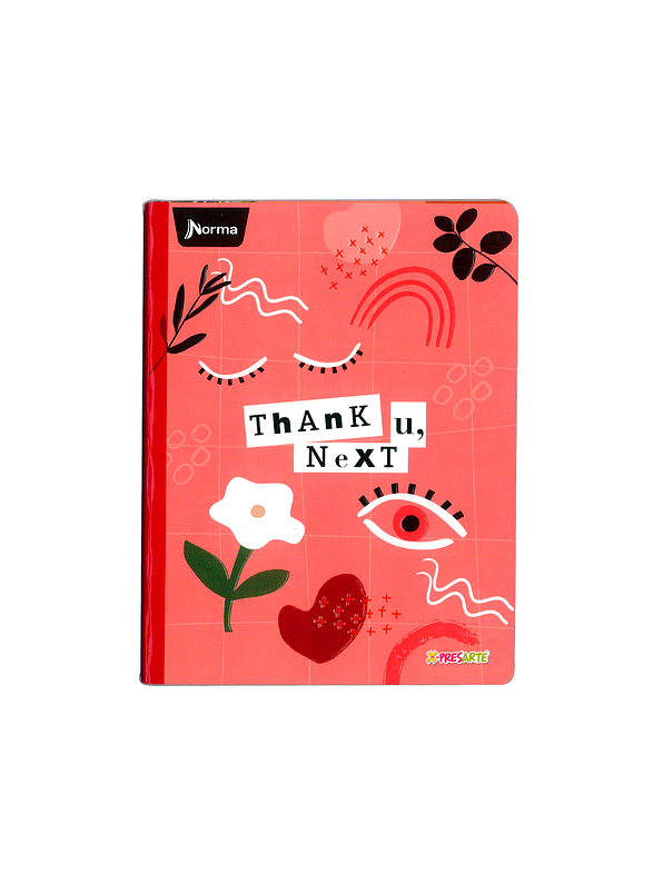 Cuaderno Cosido X-Presarte 100 Hojas Lineas Femenino  6