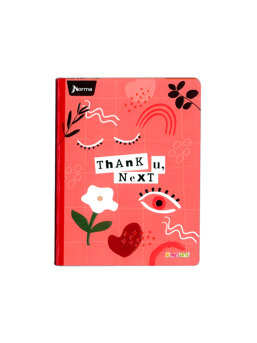 Cuaderno Cosido X-Presarte 100 Hojas Lineas Femenino  6