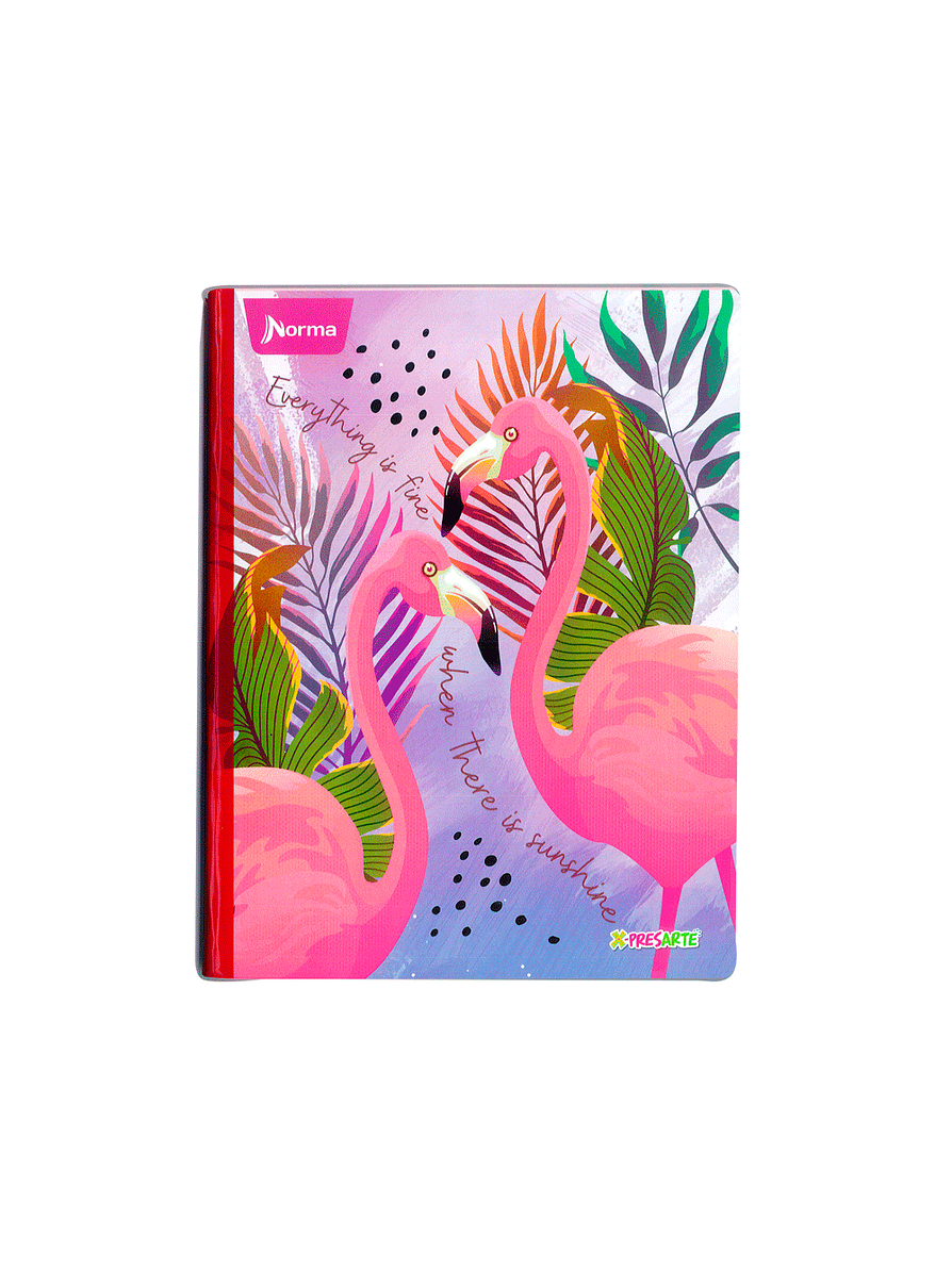 Cuaderno Cosido X-Presarte 100 Hojas Lineas Femenino  7