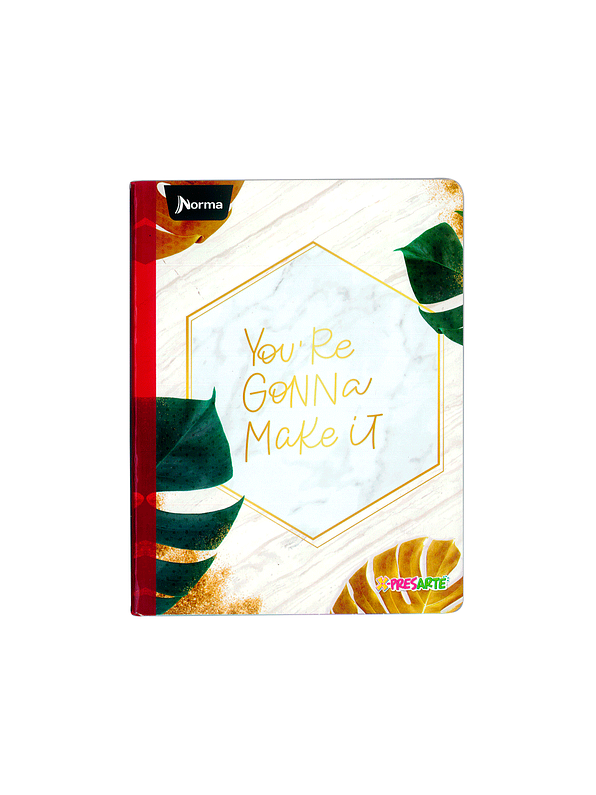 Cuaderno Cosido X-Presarte 100 Hojas Lineas Femenino  1