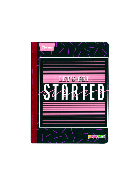Cuaderno Cosido X-Presarte 100 Hojas Lineas Femenino  3