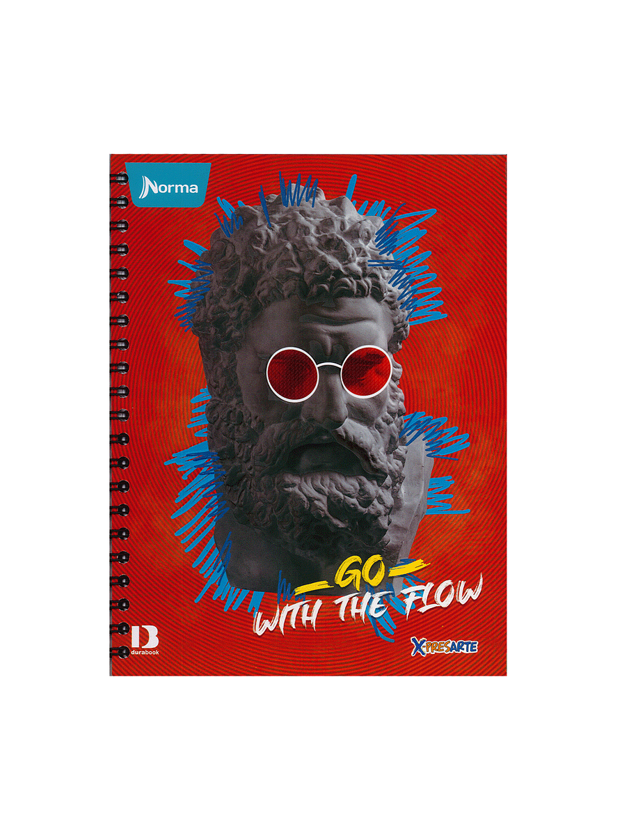 Cuaderno Catedrático Pasta Dura X-Presarte Masculino 4