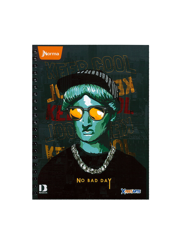 Cuaderno Catedrático Pasta Dura X-Presarte Masculino 7