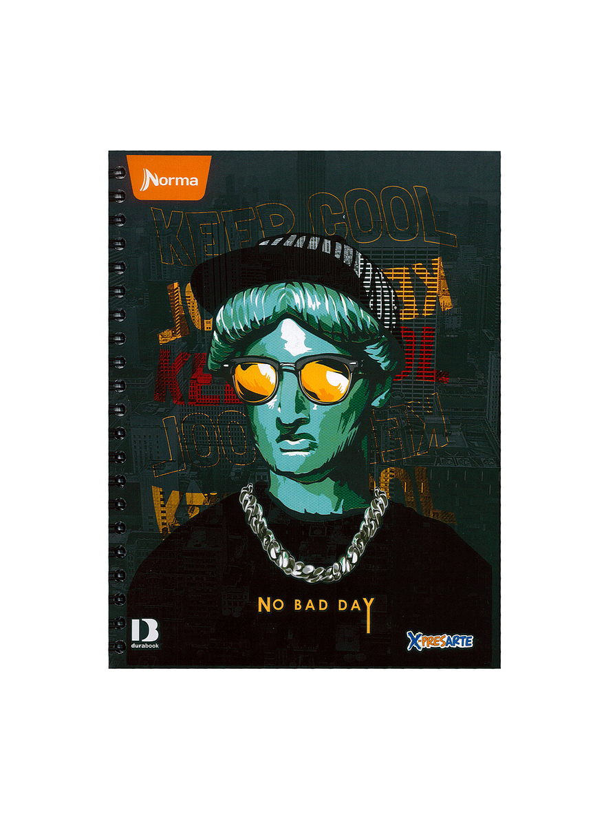 Cuaderno Catedrático Pasta Dura X-Presarte Masculino 7