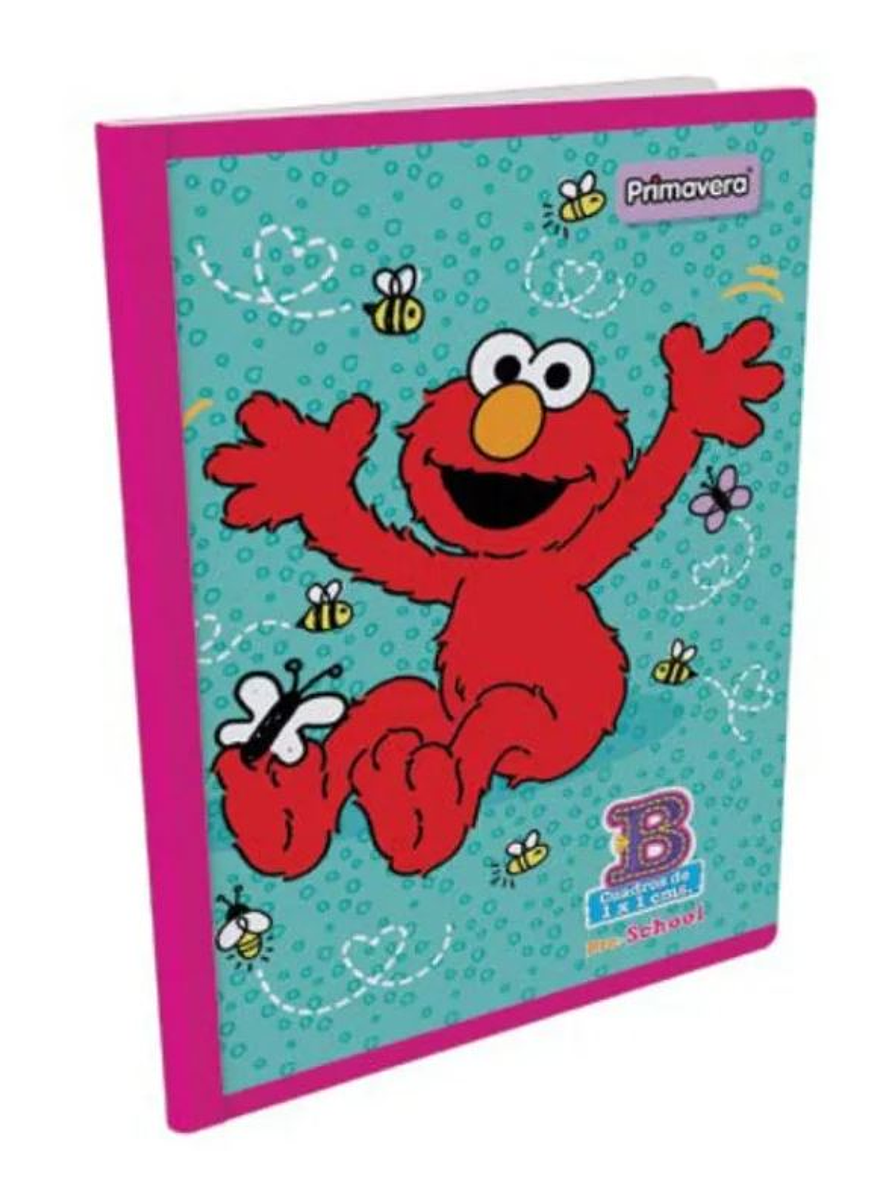 Cuaderno Cosido Primavera 100 Hojas Cuadritos B Niña 10