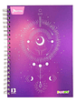 Cuaderno Argollado Pasta Dura Xpresarte Femenino 80 Hojas Cuadros - Miniatura 3