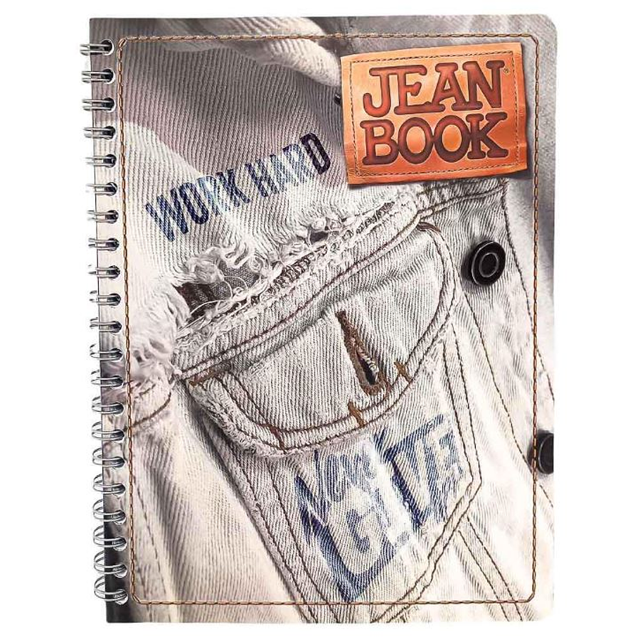 Cuaderno Argollado Pasta Dura Jean Book 2