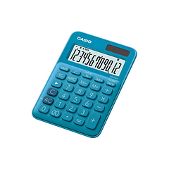 Calculadora Casio 12 Dígitos Azul 